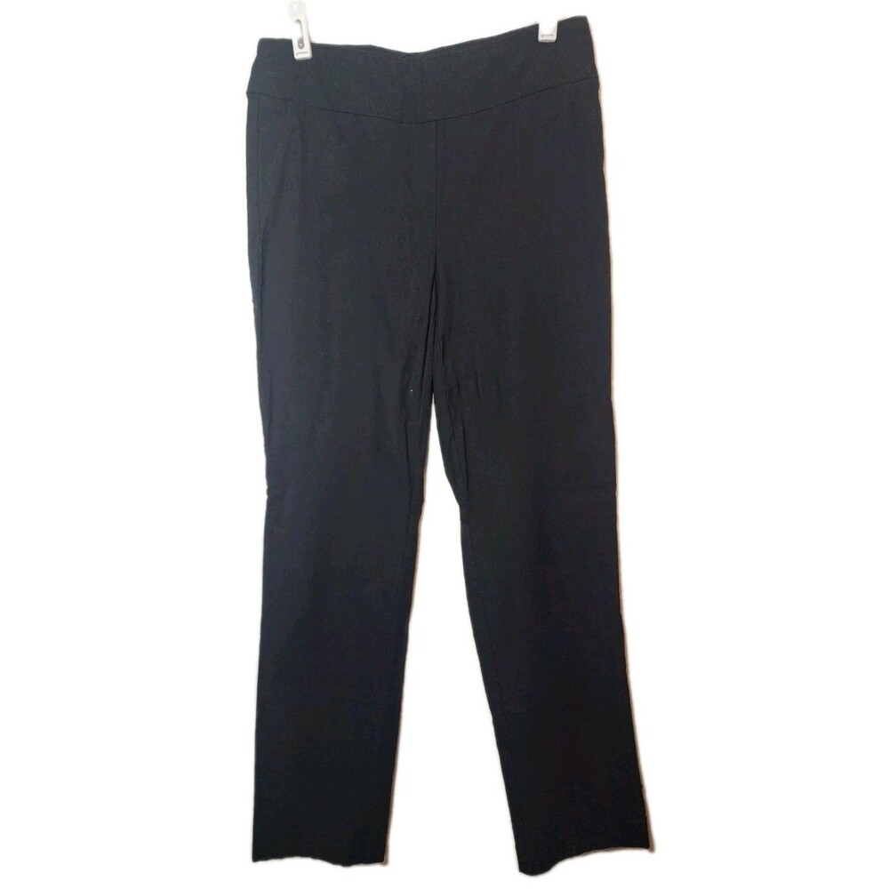 Hilary Radley Pull On Pants Women's Sz Small Black Classic Breathable Pants